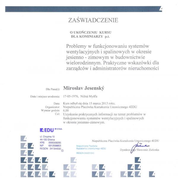 Certifikát